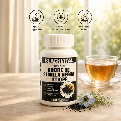 BlackVital®: bienestar, defensas y digestión desde adentro