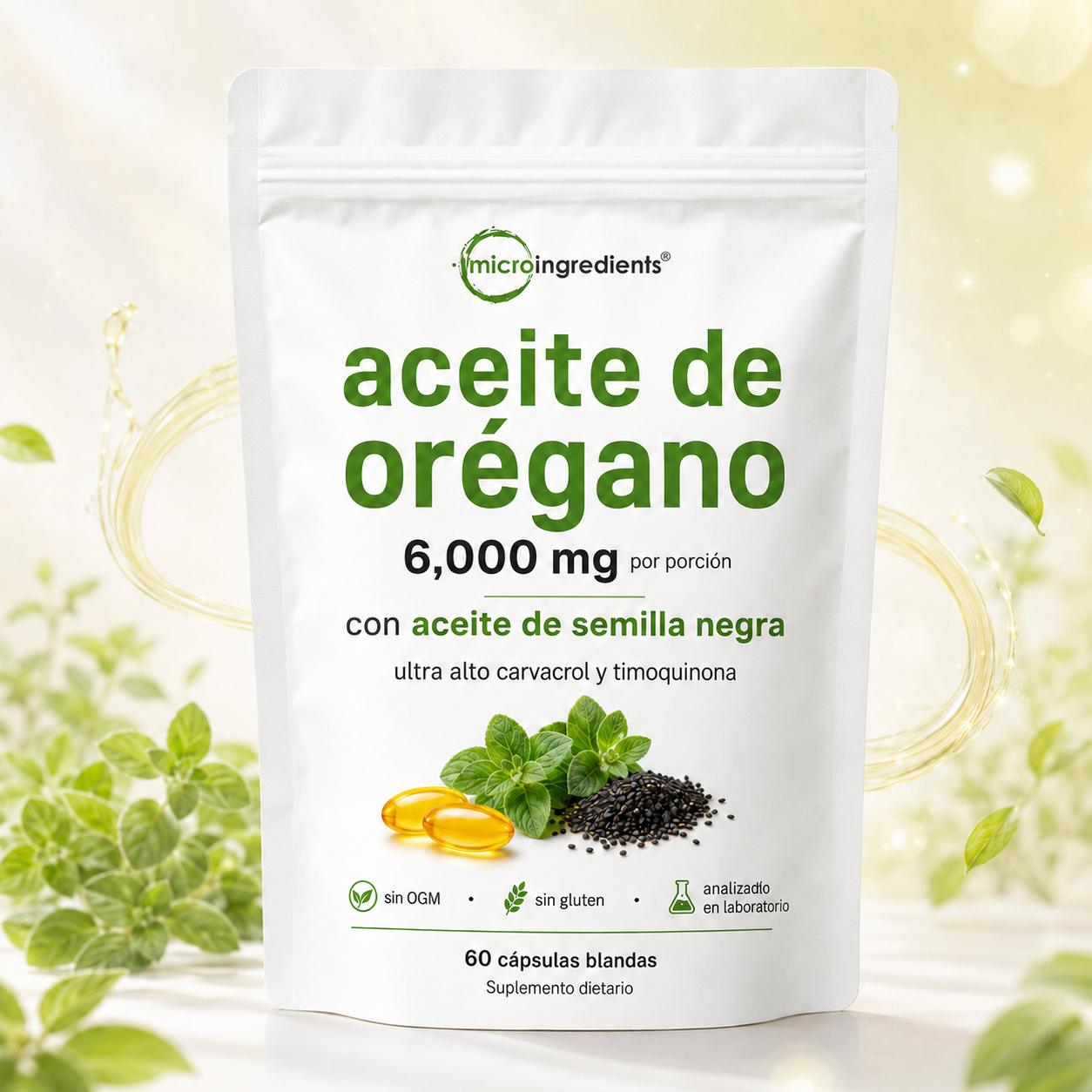 Aceite de oregano® — Acompañá el detox, la digestión y tus defensas desde adentro.